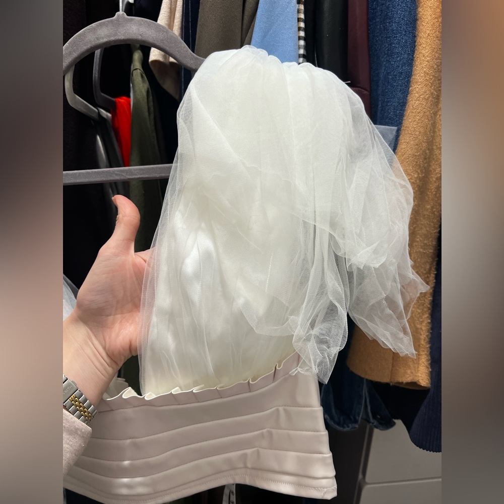 White Bridal Top